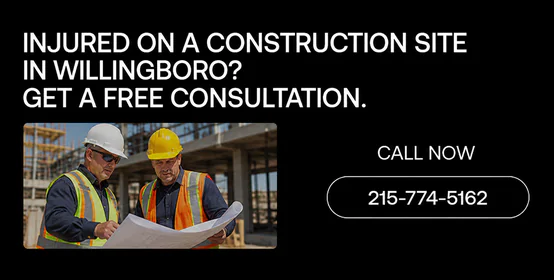 Willingboro, NJ Construction Accident Lawyers